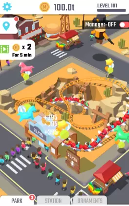 放置过山车模拟器