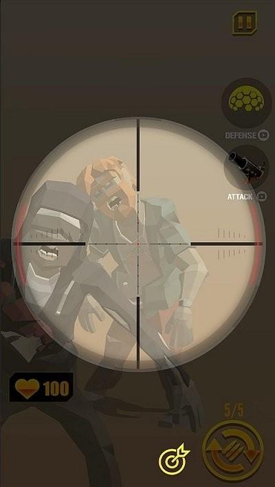 僵尸射手射击