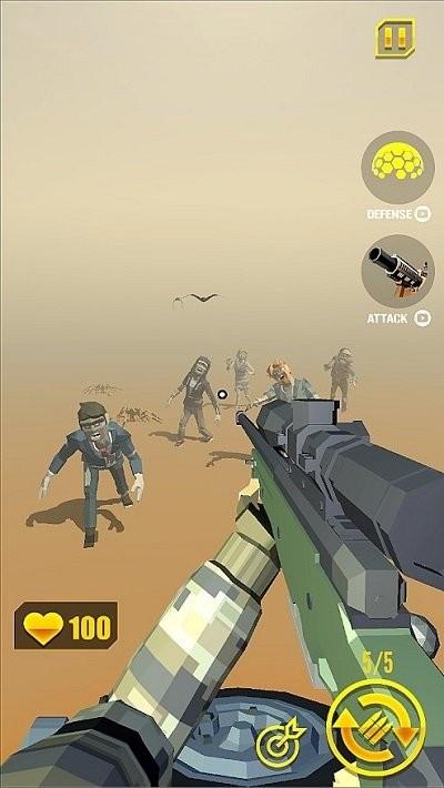 僵尸射手射击