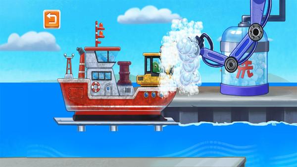 海上挖掘机模拟游戏