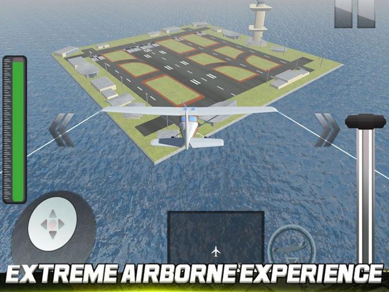 特技空中着陆模拟
