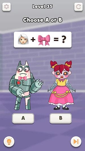 猜怪物表情符号游戏